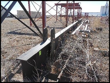 (2) Approx 21 ft. I-Beams Not Specified 