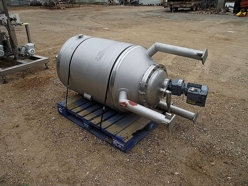 2000 Berchtold Aseptic Stainless Steel Vertical Tank - 130 gallons Berchtold 