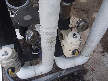 2000 Enerquip Twin Shell and Tube Heat Exchanger System - 20 sq. ft. Enerquip 
