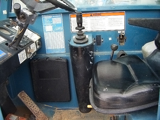 2000 Gradall 10,000 Lb 4x4 Telescopic Telehandler Forklift Gradall 