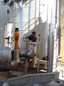 2000 Refrigeration Valves and Systems Vertical Intercooler - 132 in. Dia. x 15 ft. 10 in. H. RVS 