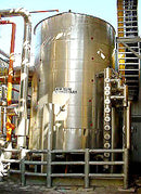 2000 Refrigeration Valves and Systems Vertical Intercooler - 132 in. Dia. x 15 ft. 10 in. H. RVS 