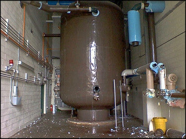 2001 E.L. Nickell Vertical Receiver Tank – 144 in dia x 20 ft 6 in H E. L. Nickell 