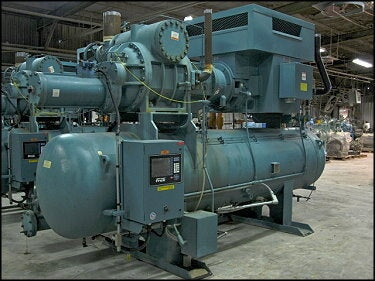 2001 Frick RWF 480 E Screw Compressor Package Frick 
