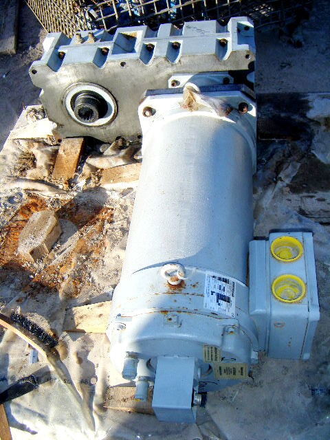 2001 Krauss Maffei Screw Motor & Gearing Krauss Maffei 