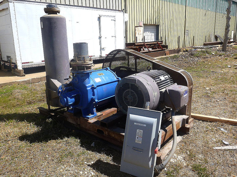2001 Nash Elmo Size XL-350 Vacuum Pump - 125HP Nash Elmo Ind. 