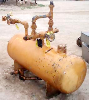 2002 Henry Technologies Chilcon Ammonia Receiver - 18 Gallons Henry Technologies Chilcon 
