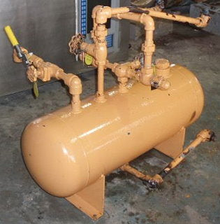 2002 Henry Technologies Chilcon Ammonia Receiver Henry Technologies Chilcon 