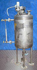 2002 Mechanical Maintenance Inc. Stainless Steel Vacuum Receiving Tank- 100 Gallon Mechanical Maintenance Inc. 