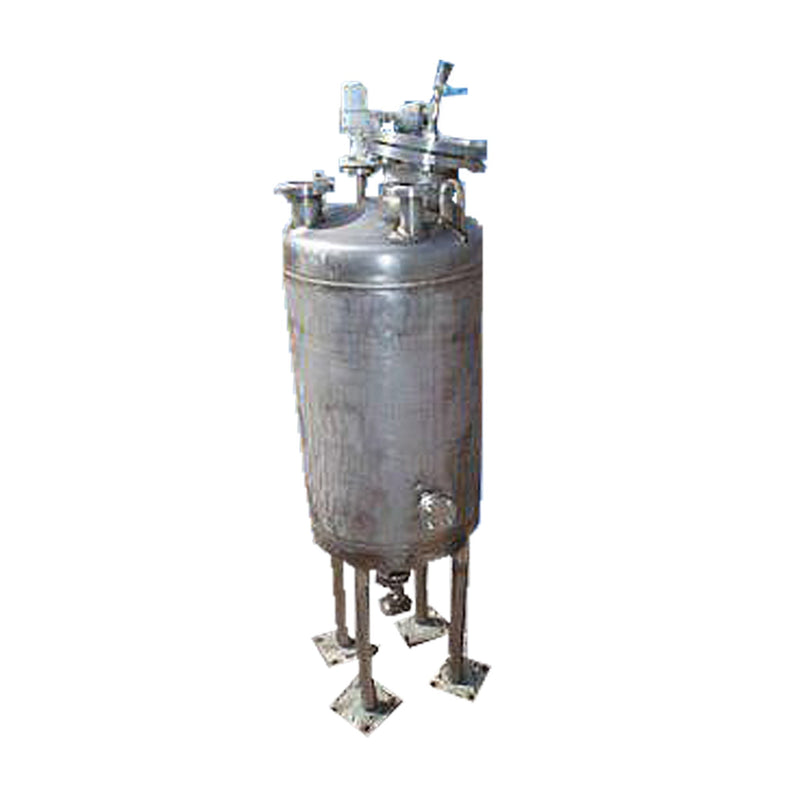 2002 Mechanical Maintenance Inc. Stainless Steel Vacuum Receiving Tank- 100 Gallon Mechanical Maintenance Inc. 