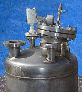 2002 Mechanical Maintenance Inc. Stainless Steel Vacuum Receiving Tank- 100 Gallon Mechanical Maintenance Inc. 