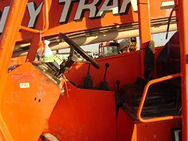 2003 Skytrak 8,000 LB 4X4X4 Telescopic Telehandler Forklift Skytrak 