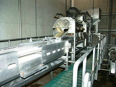 2003 Vanmark (8) Roll 70 in. x 5 in. dia Potato Peeler Vanmark 