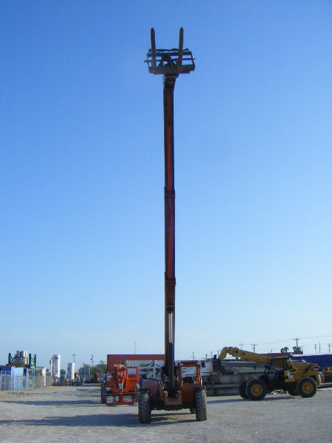 2004 Lull 9,000 Lb 4x4x4 Diesel Telescopic Telehandler Forklift Lull 