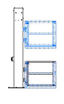 2004 Meto Corp. Metolift® Pneumatic Post Mounted Lifter Meto Corp 