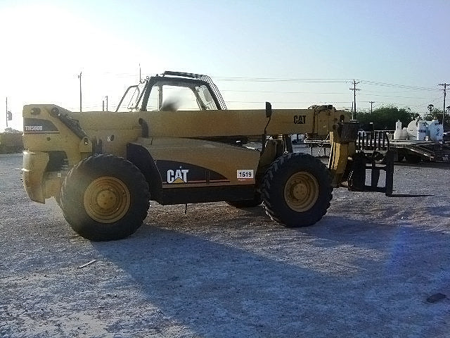 2005 – Caterpillar 10,000 Lb. 4x4x4 Diesel Telescopic Telehandler Forklift Caterpillar 