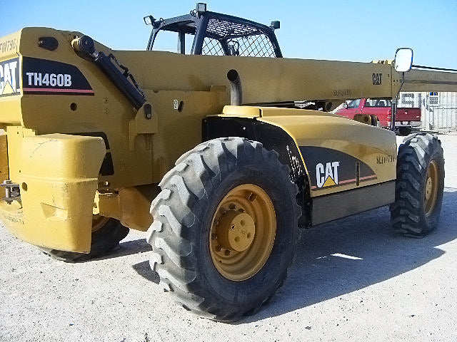 2005 Caterpillar 9,000 Lb. 4x4x4 Diesel Telescopic Telehandler Forklift Caterpillar 
