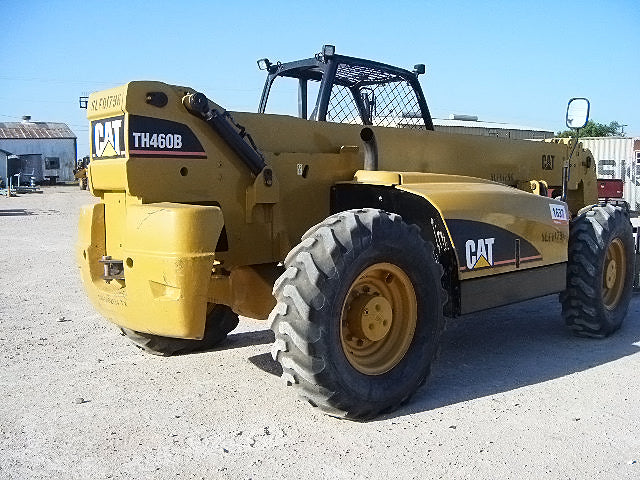 2005 Caterpillar 9,000 Lb. 4x4x4 Diesel Telescopic Telehandler Forklift Caterpillar 