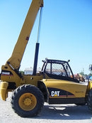2005 Caterpillar 9,000 Lb. 4x4x4 Diesel Telescopic Telehandler Forklift Caterpillar 