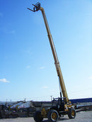 2005 Caterpillar 9,000 Lb. 4x4x4 Diesel Telescopic Telehandler Forklift Caterpillar 