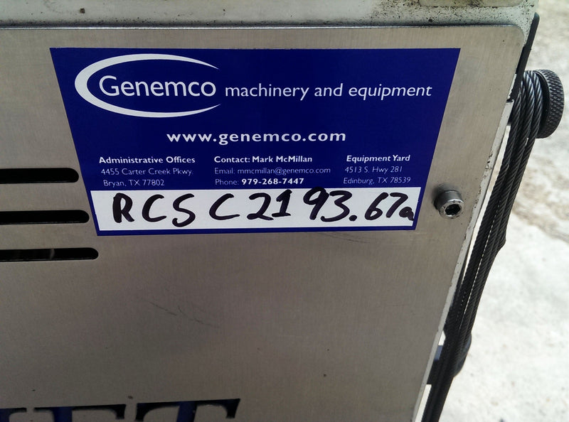 2005 Coldjet AERO30 Dry Ice Blasting Machine Coldjet 