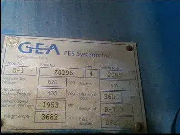GEA 675GLB Rotary Screw Compressor Package (GEA Z-1, 300 HP 460 V, GEA Micro Control Panel)