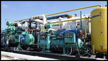 2005 Two Stage Frick Screw Compressor Skid - 300 TR Frick 
