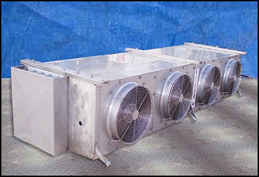 2006 Vilter Low Profile Right Handed 4-Fan Evaporator 8.8 Tons Vilter 