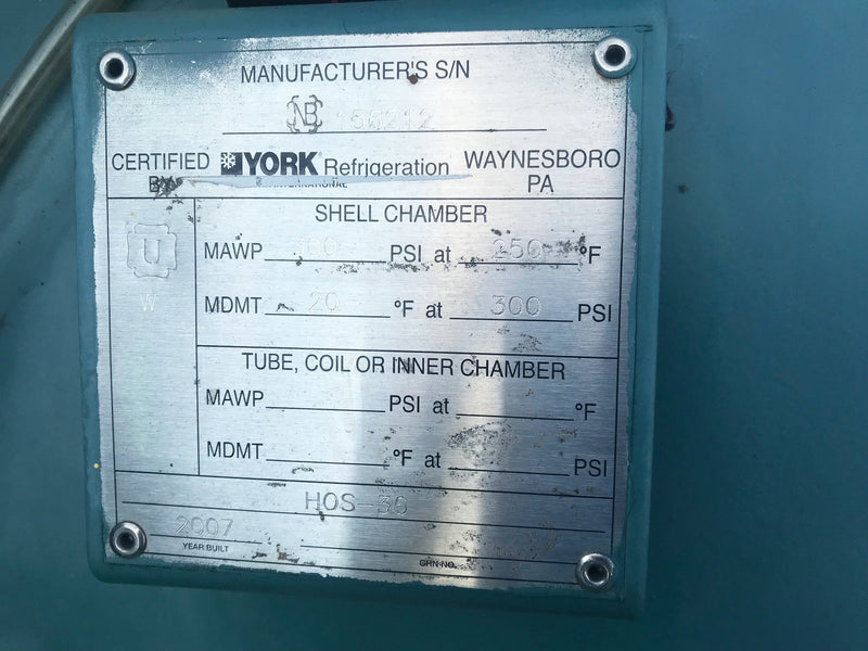 2007 Frick RWF-316 Screw Booster Compressor - 235 HP (Minus Screw Compressor) Frick 