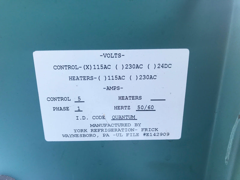 2007 Frick RWF-316 Screw Booster Compressor - 235 HP (Minus Screw Compressor) Frick 