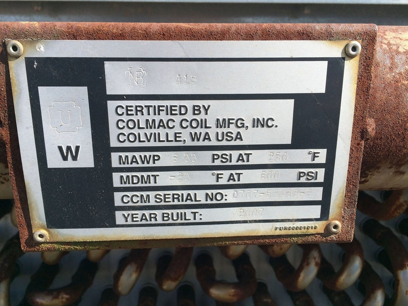 2007 Vilter Air Cooled Condenser / Cooler Vilter 