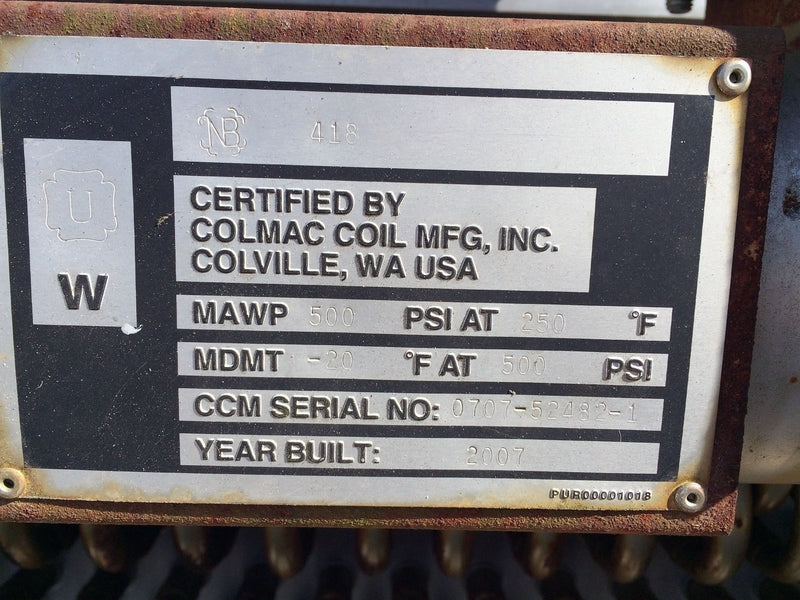 2007 Vilter Air Cooled Condenser / Cooler Vilter 