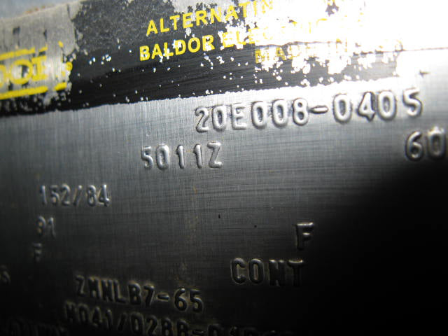 2300 / 4160 V Baldor Electric Motor- 700 HP Baldor 