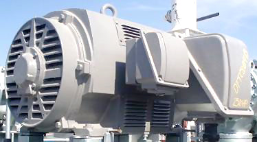 2300 / 4160 V TECO - Westinghouse Electric Motor - 250 HP TECO-Westinghouse 