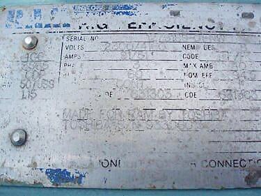 2300 / 4160 V Toshiba High Efficiency Motor - 400 HP Toshiba 