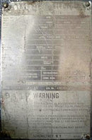 2400 / 4160 V General Electric Motor - 500 HP General Electric 