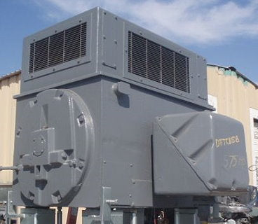 2400 / 4160 V General Electric Motor - 500 HP General Electric 
