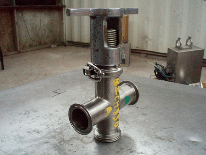 3-Way Stainless Steel Screw Compression Valve Not Specified 