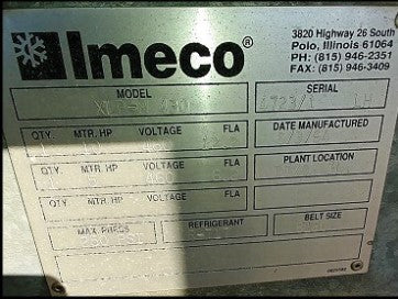 430 Ton - 1994 Imeco (Frick York) XLP-M-430 Evaporative Condenser Tower (1 tower units) Imeco 