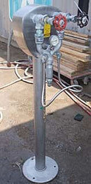 (8) Strahman Valves Pedestal Series Mixing Unit-Hose Stations Strahman 