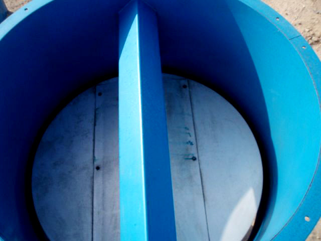 Airfoil Belt Drive Tube Axial Stack-Cap Roof Ventilator Airfoil Impellers Corporation 