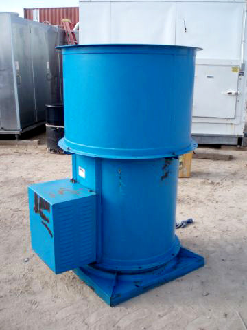 Airfoil Belt Drive Tube Axial Stack-Cap Roof Ventilator Airfoil Impellers Corporation 