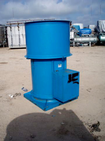 Airfoil Belt Drive Tube Axial Stack-Cap Roof Ventilator Airfoil Impellers Corporation 