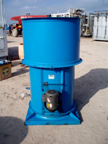 Airfoil Belt Drive Tube Axial Stack-Cap Roof Ventilator Airfoil Impellers Corporation 