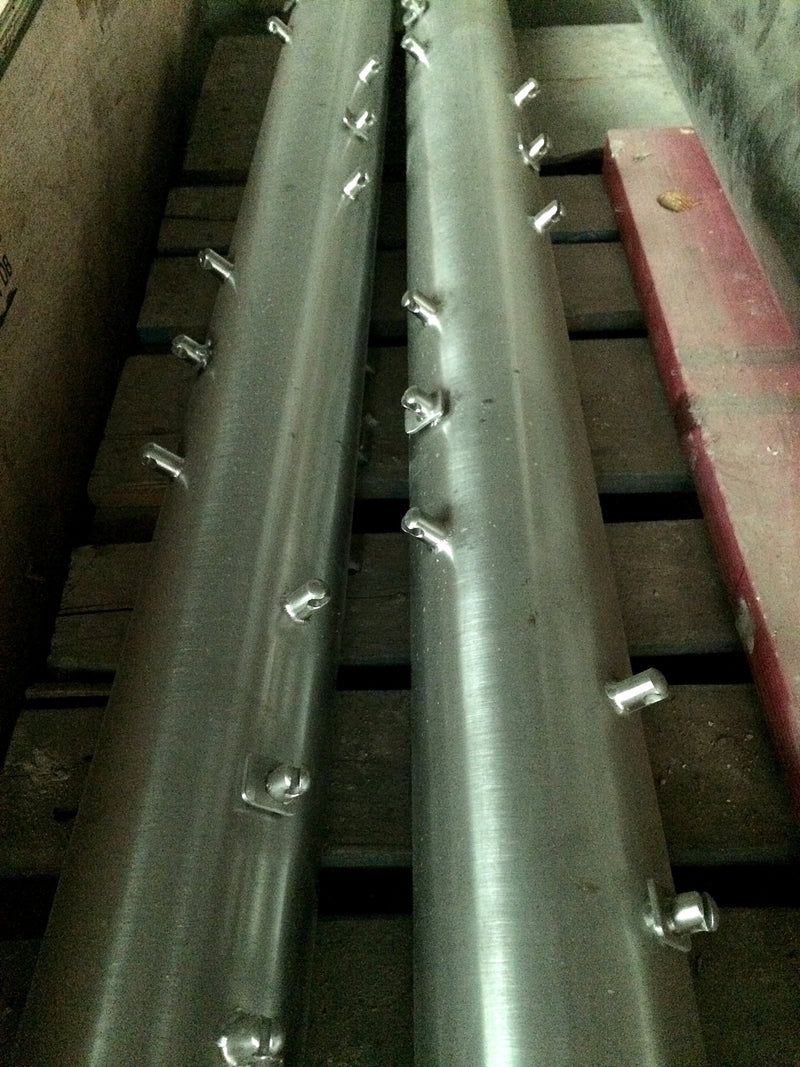 Alfa Laval Contherm 6x9 Scrape Surface Heat Exchanger Splines Alfa Laval 
