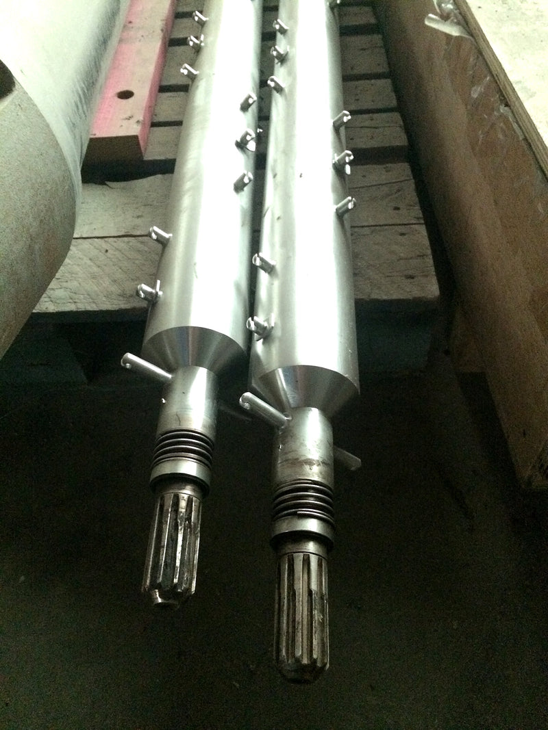 Alfa Laval Contherm 6x9 Scrape Surface Heat Exchanger Splines Alfa Laval 