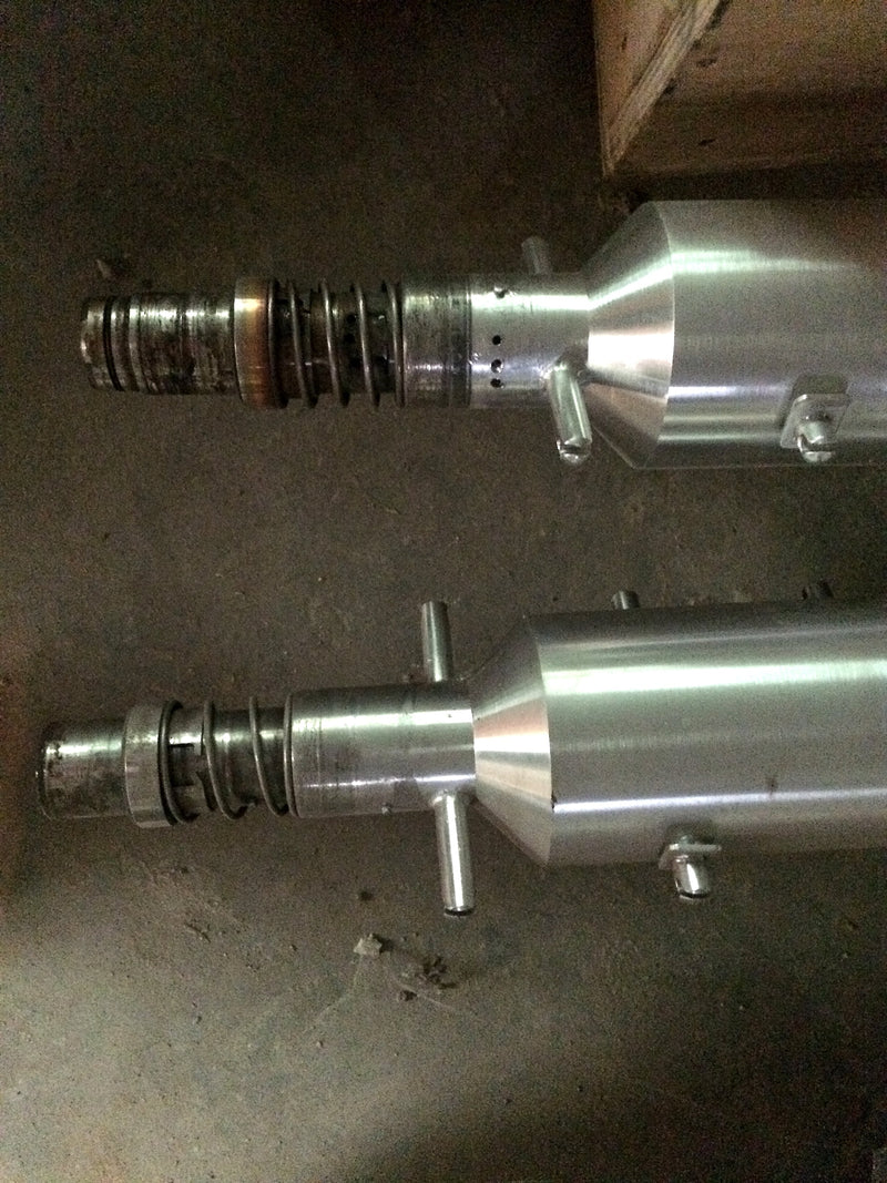 Alfa Laval Contherm 6x9 Scrape Surface Heat Exchanger Splines Alfa Laval 