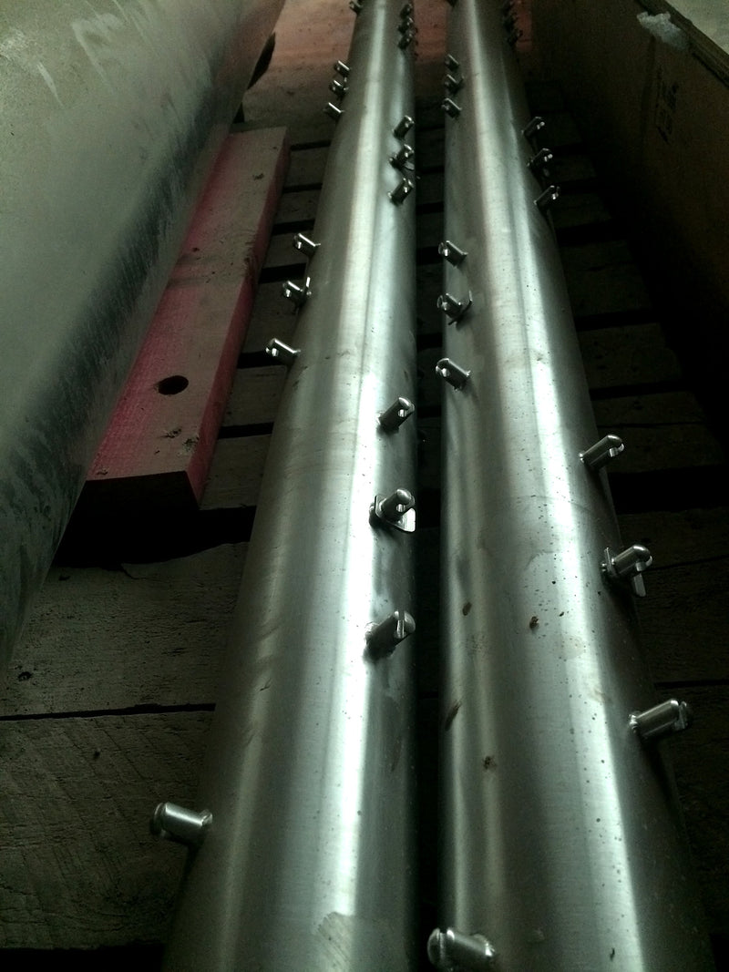 Alfa Laval Contherm 6x9 Scrape Surface Heat Exchanger Splines Alfa Laval 