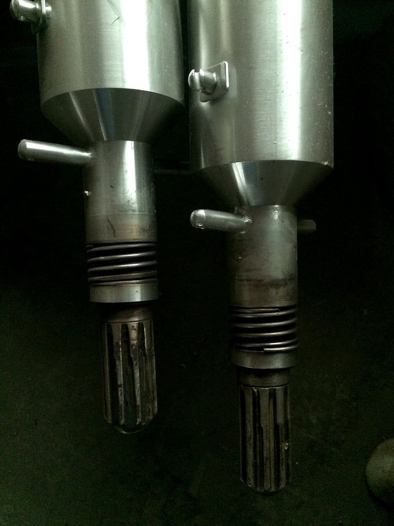 Alfa Laval Contherm 6x9 Scrape Surface Heat Exchanger Splines Alfa Laval 