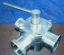 Alfa Laval Koltek 3-Way Stainless Steel Shutter Valve Alfa Laval Koltek 